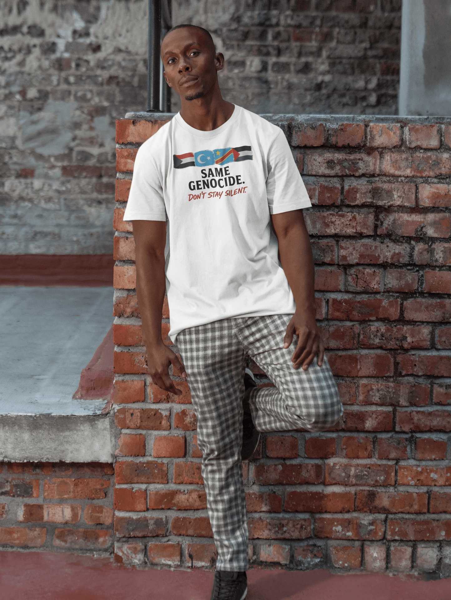 Don’t Stay Silent Palestine Tee | Barefaced