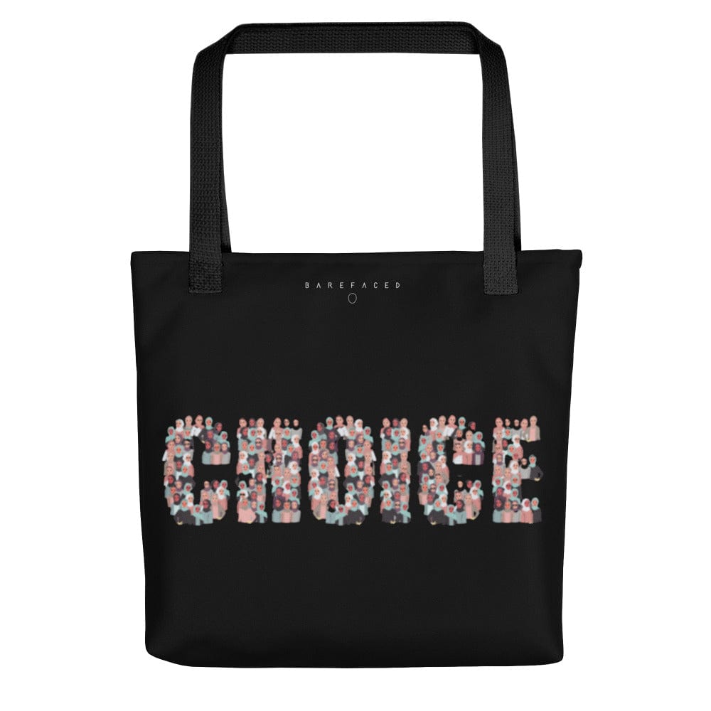 'Choice' black -Tote Bag | Barefaced
